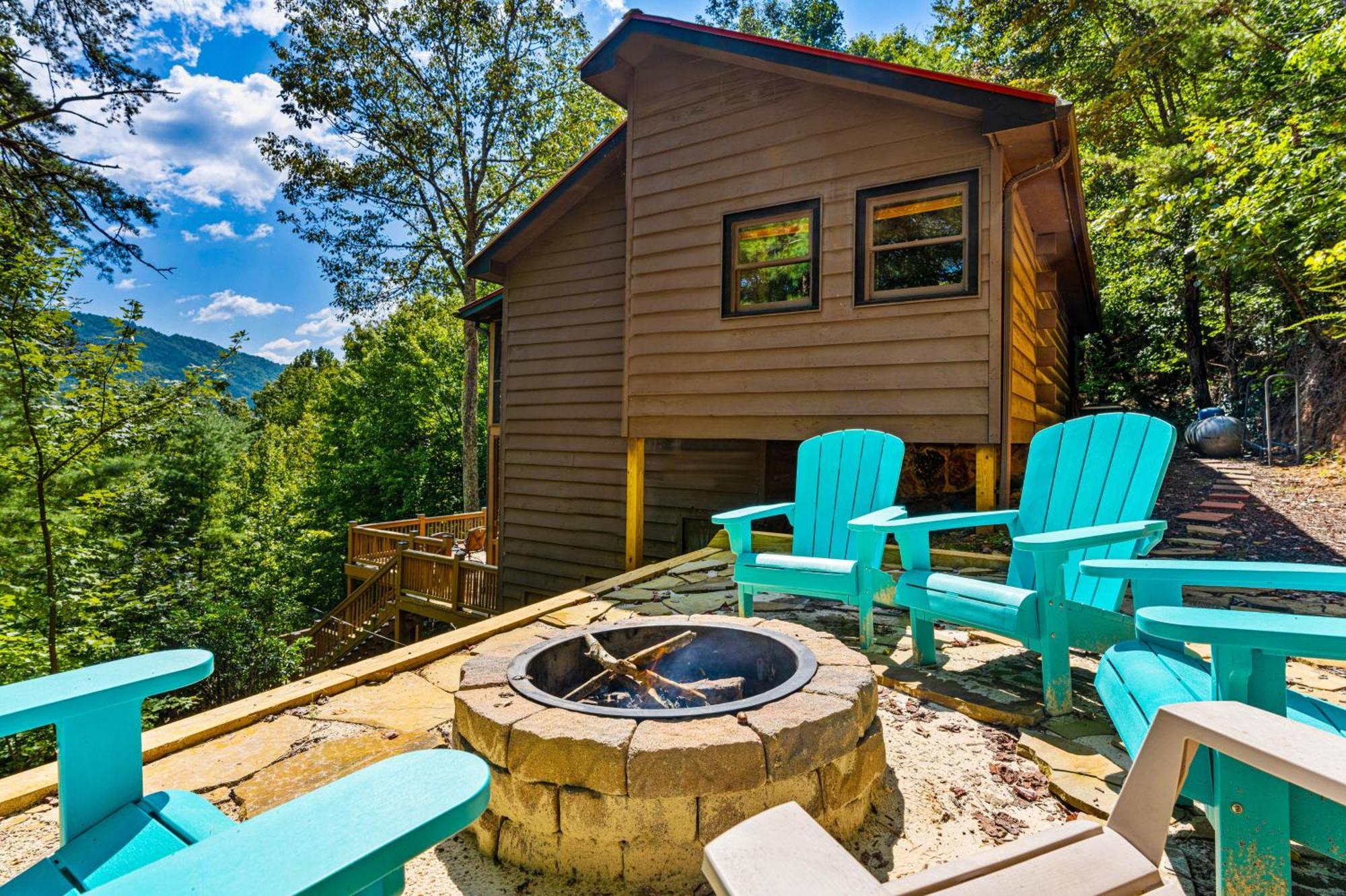 فيلا Antler Ridge Hideaway بلو ريدج المظهر الخارجي الصورة